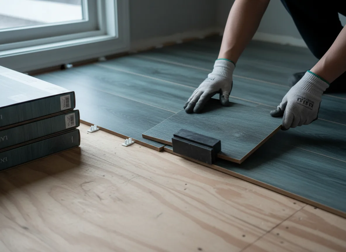Luxury Vinyl Plank Installation company in Lacona, IA